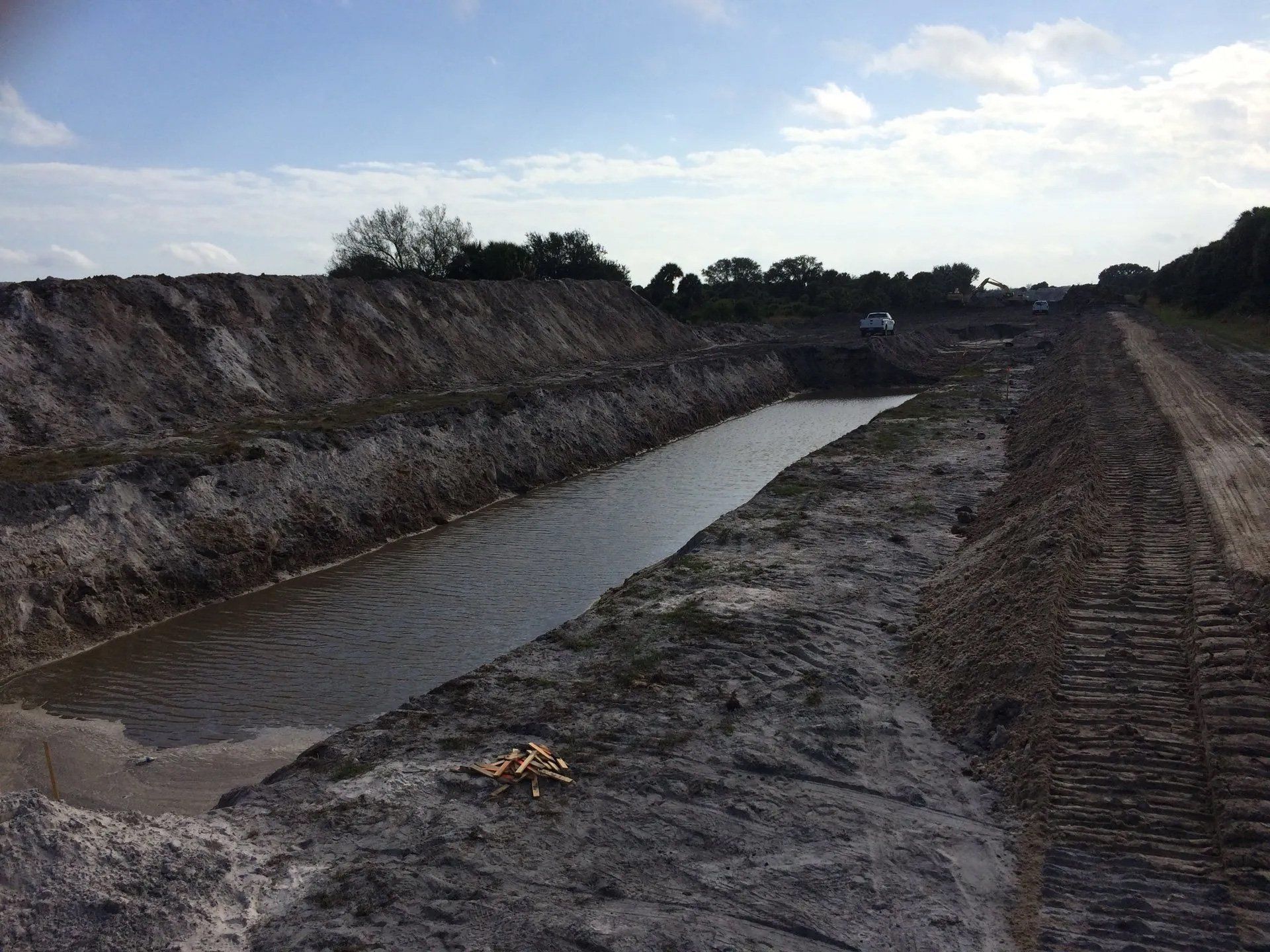 Waste Canal — Clewiston, FL — Ridgdill & Son