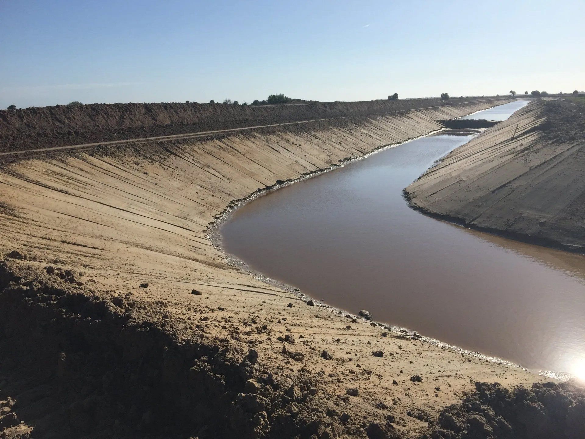 Huge Water Canal — Clewiston, FL — Ridgdill & Son