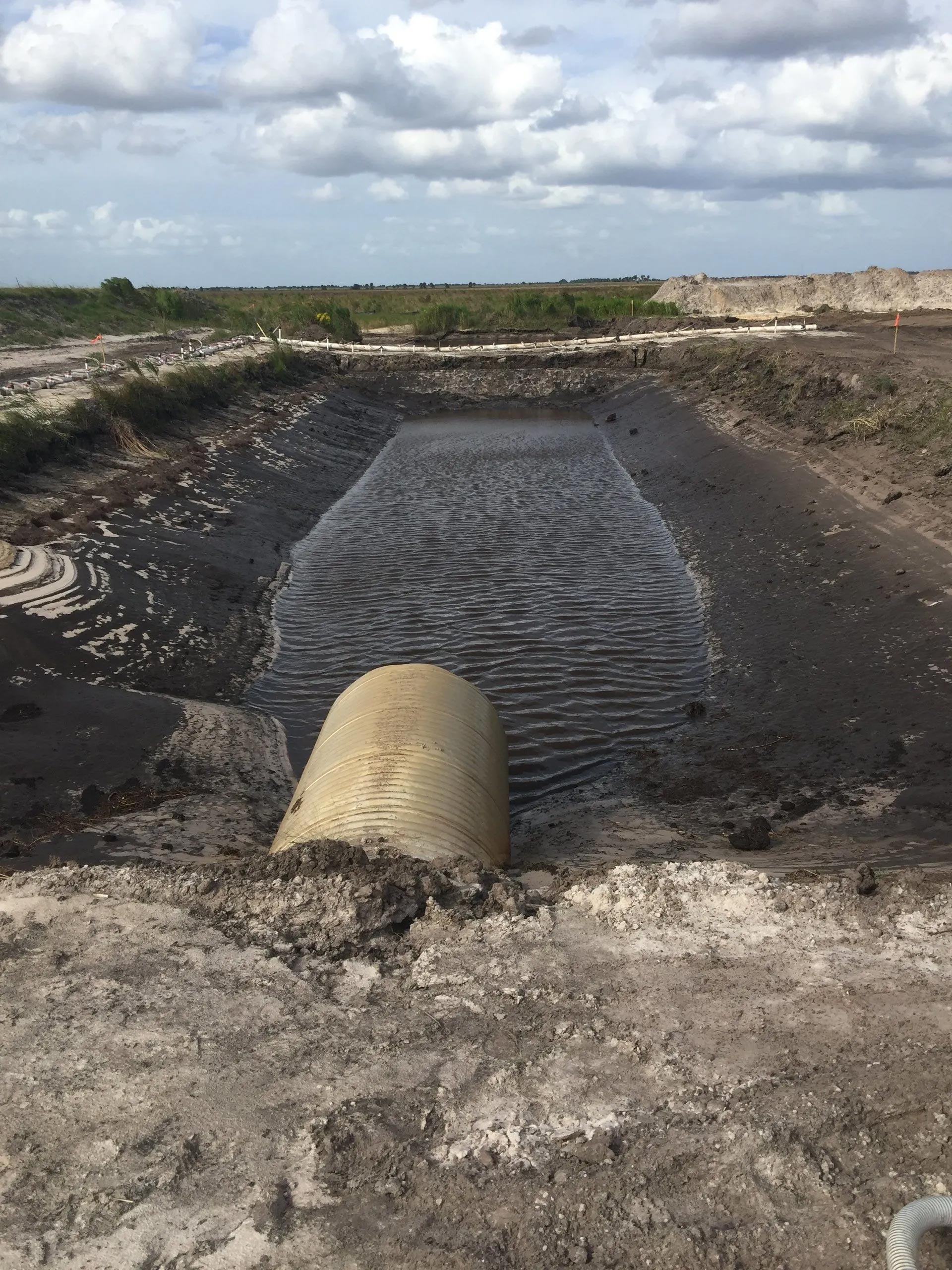 Water Canal And Water Pipe — Clewiston, FL — Ridgdill & Son