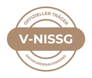Ein Logo für eine Firma namens v-nissg