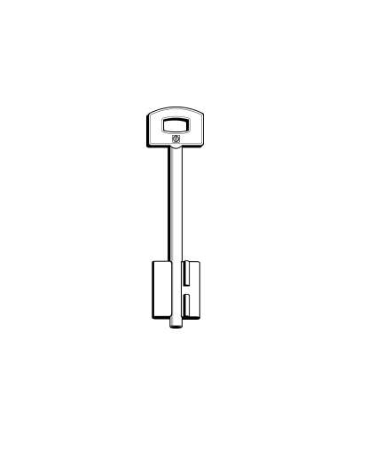 Non transponder Key Blank