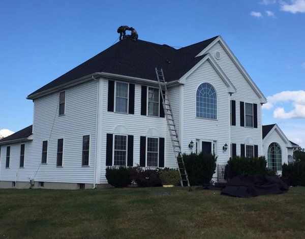 House With On-going Roof Repair — Nashua, NH — Granite State Roofing
