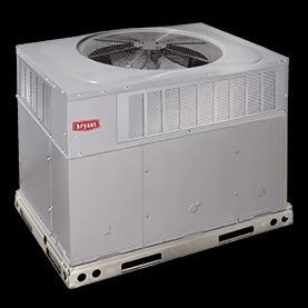 A picture of an air conditioner on a white background.