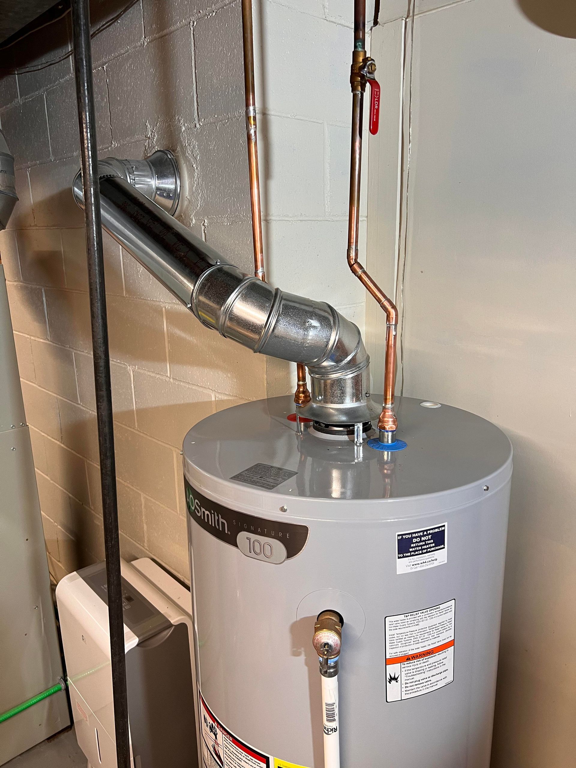 water heater vent