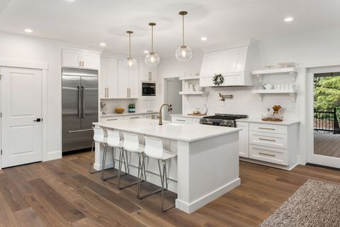 White Kitchen — Mount Pleasant, NC — 4 Seasons Construction
