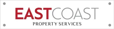 East Coast Property Services logo in red and gray text on a white background.