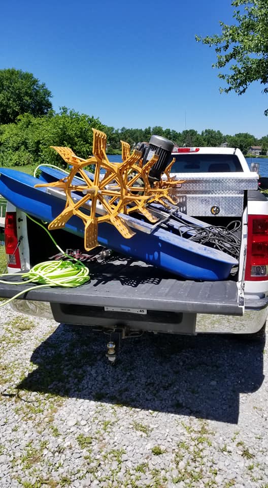 Pickup — Chesterton, IN — Lake & Pond Biologists LLC