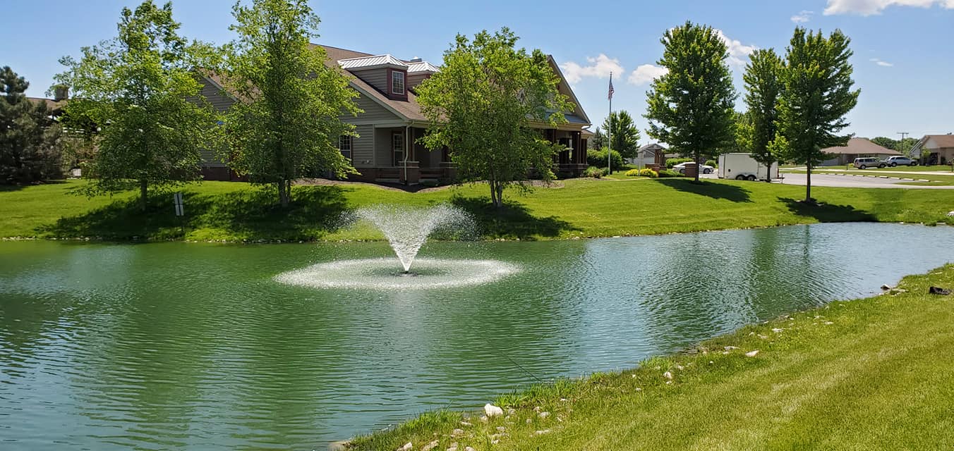 Fountain — Chesterton, IN — Lake & Pond Biologists LLC