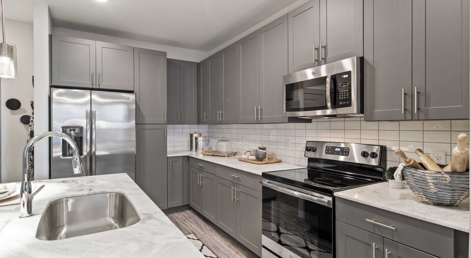 Exquisite Kitchen Details Including Deep, Single-Basin Sinks | 2050 Morningside