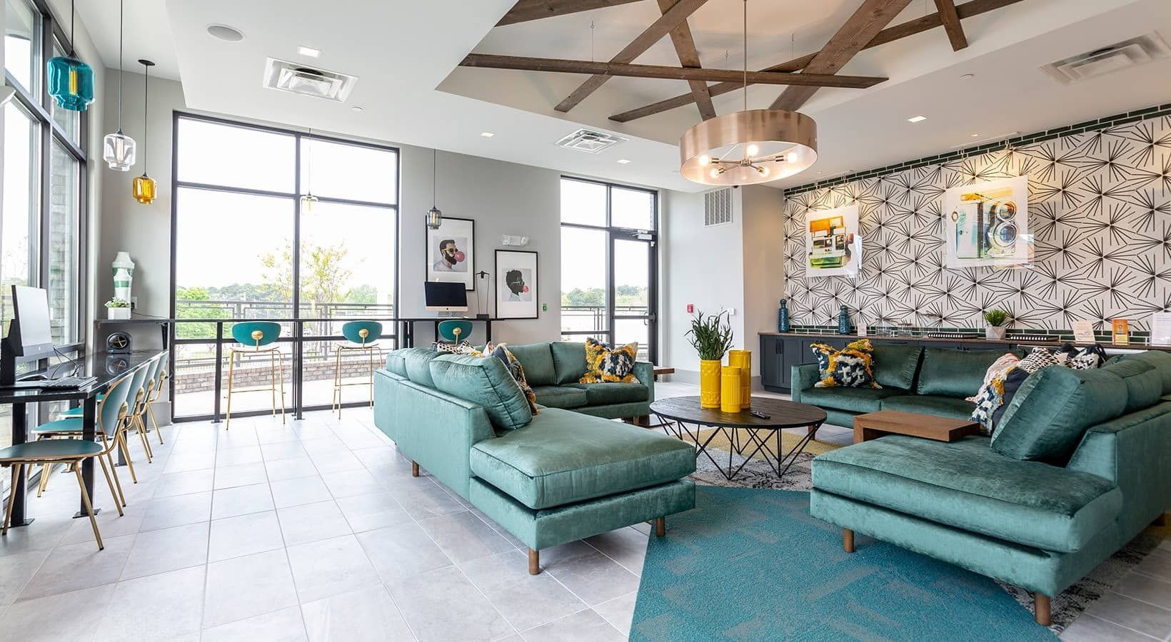 Spacious Resident Lounge | 2050 Morningside