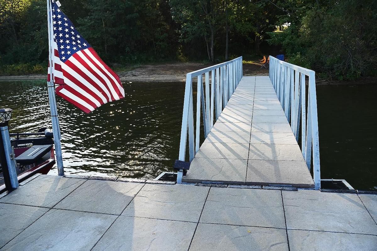 Mac's Docks Builds Durable Bridges & Gangways for Docks in Peaceful Valley Lake, MO