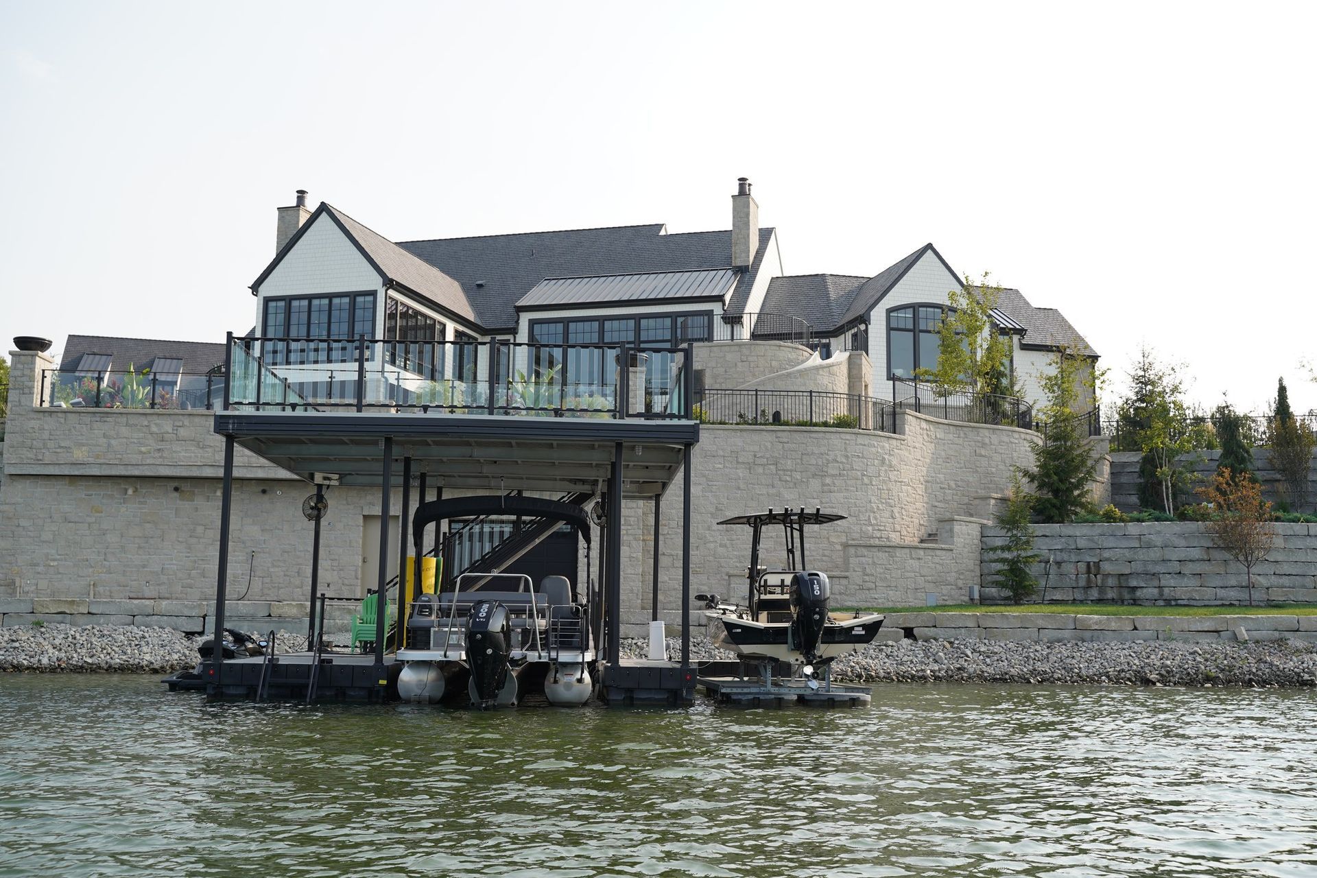 Double the Fun in Sugar Creek Lake, MO With a Double Decker Dock From Mac's Docks!