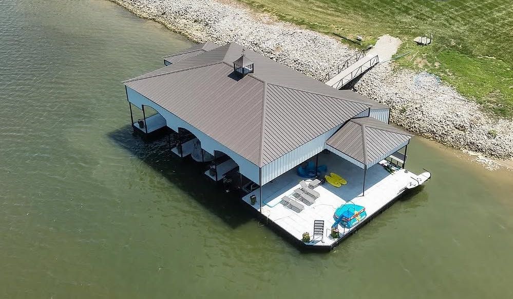 Trust Mac's Docks to Handle Your Commerical Dock at Sugar Creek Lake, MO.