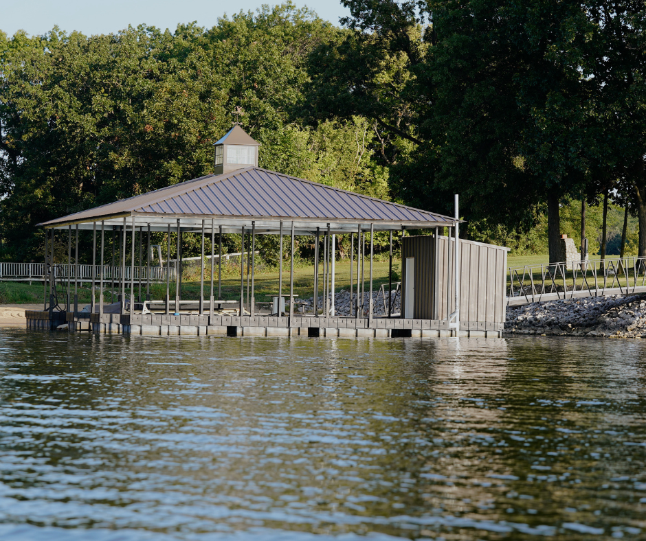 Get Premium Dock Roofing in Sugar Creek Lake, MO From Mac's Docks.
