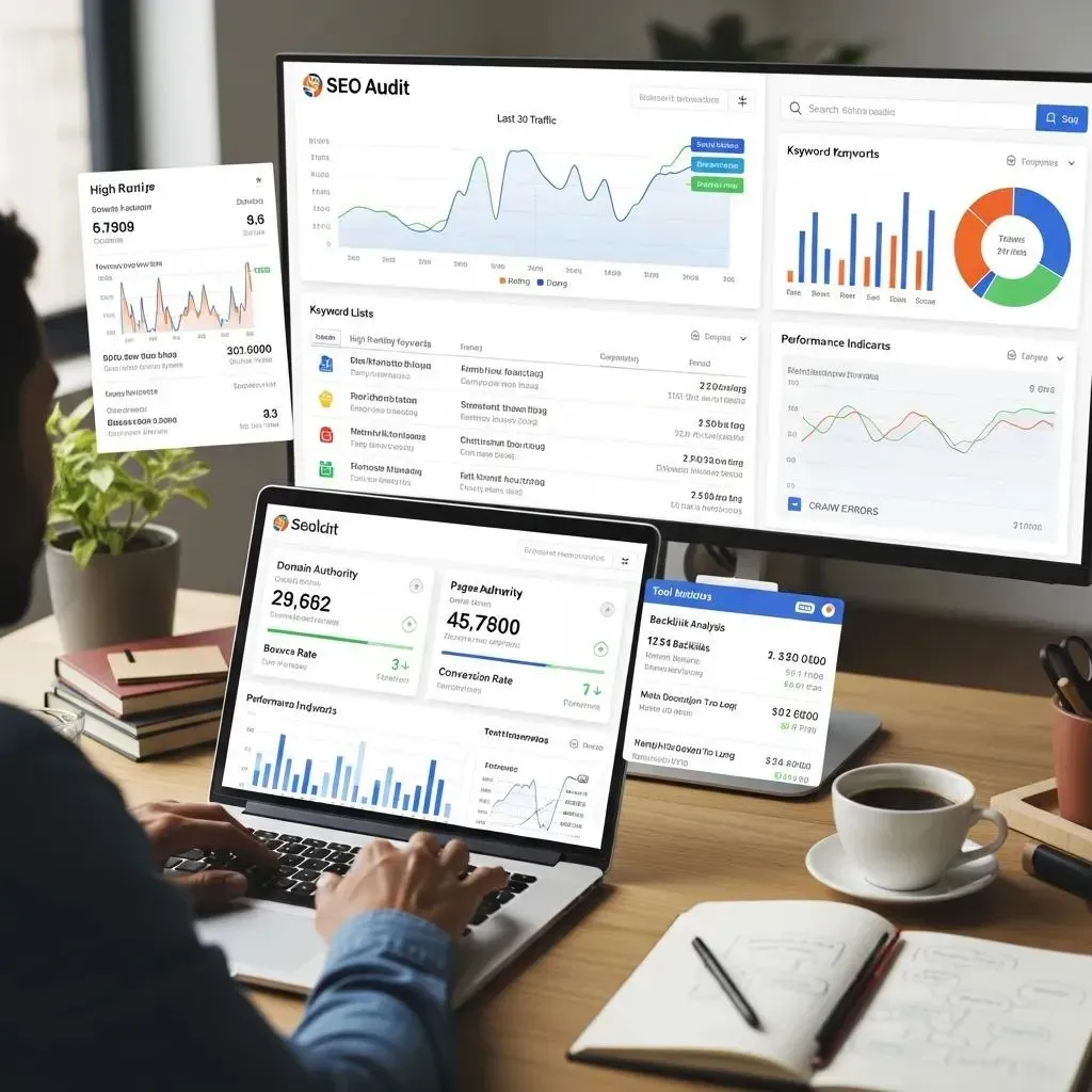 What SEO Audit and Keyword Research Services Are Offered by The Beardsmen Agency?