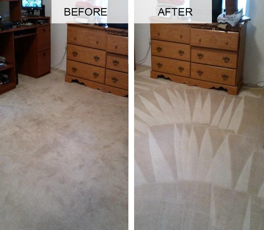 Before & After Cabinet — Punta Gorda, FL — Superior Carpet & Upholstery Cleaning Inc