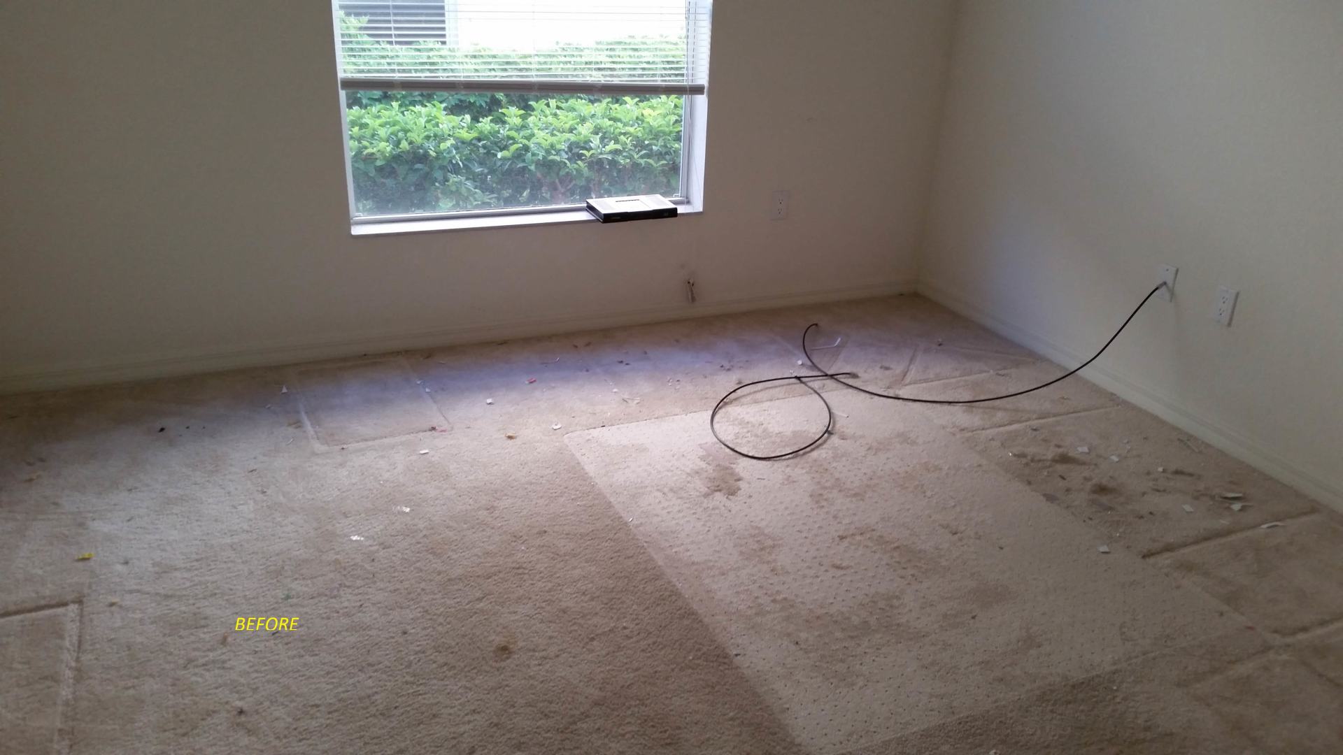 Before Renovating the Room — Punta Gorda, FL — Superior Carpet & Upholstery Cleaning Inc