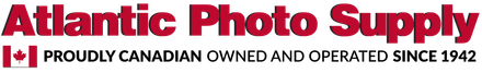 Atlantic photo supply is written in red on a white background