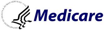 Medicare logo featuring the Department of Health & Human Services emblem next to the word 