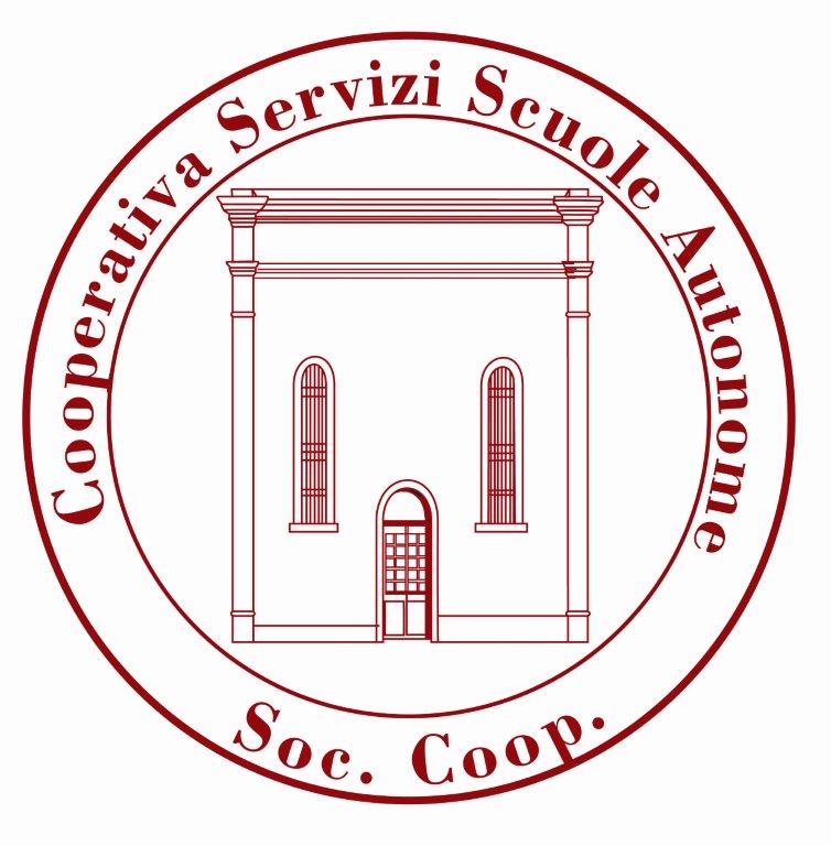 A logo for cooperativa servizi scuole autonome soc coop