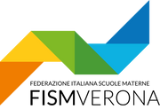 Un logo colorato per Fism Verona con un triangolo al centro
