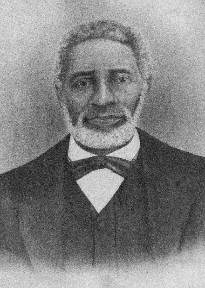 A portrait of Thomas Bass, early member of Log Providence.