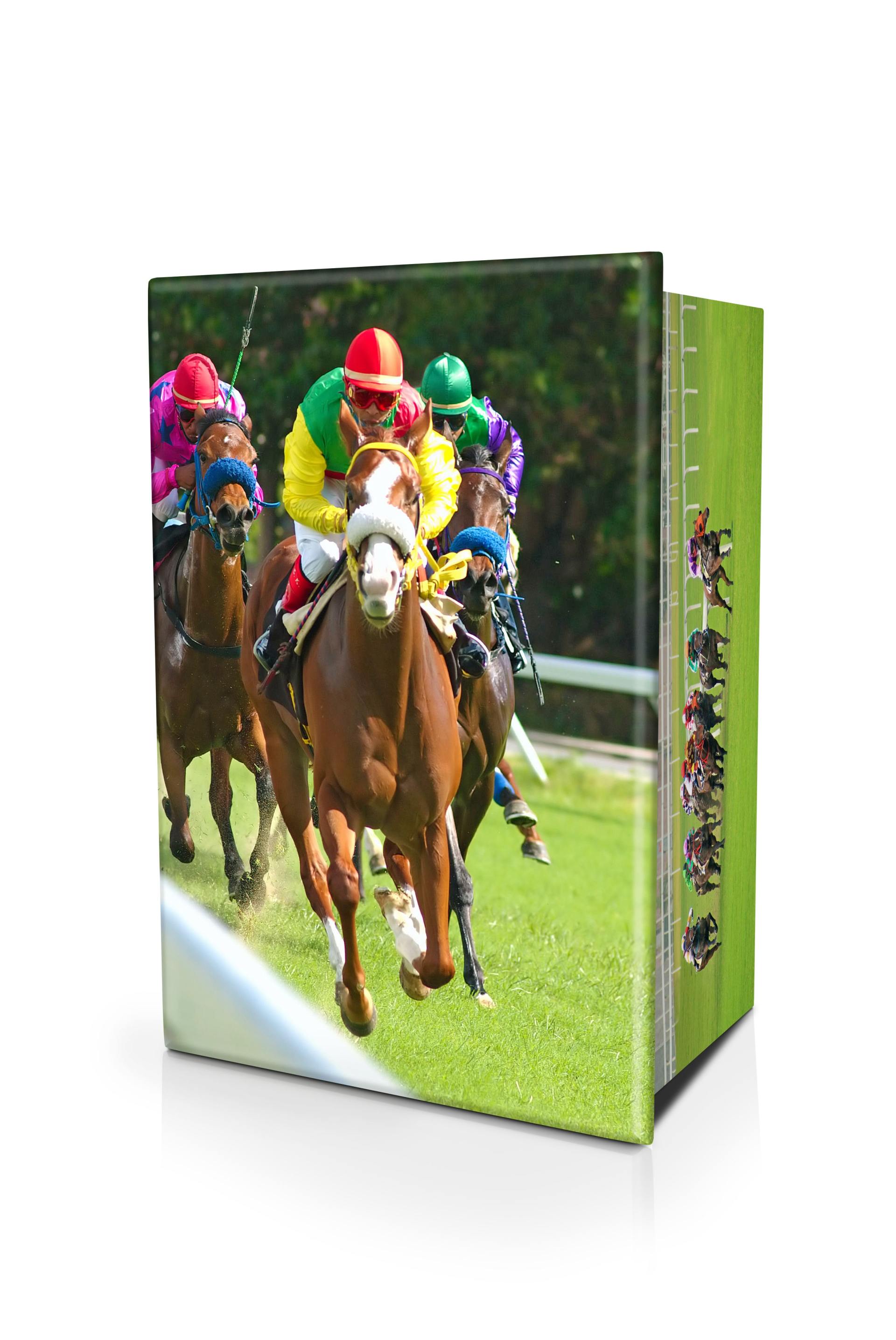 HORSE-RACING-ASHES-URN-(LID-VIEW) – Funeral tributes in Rockhampton, QLD