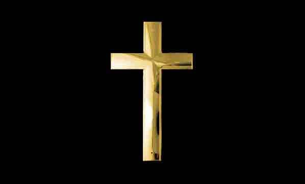 Cross- Gold – Funeral tributes in Rockhampton, QLD