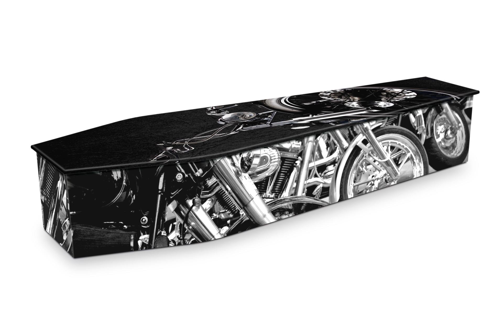 BLACK-&-CHROME-MOTORCYCLE – Funeral tributes in Rockhampton, QLD