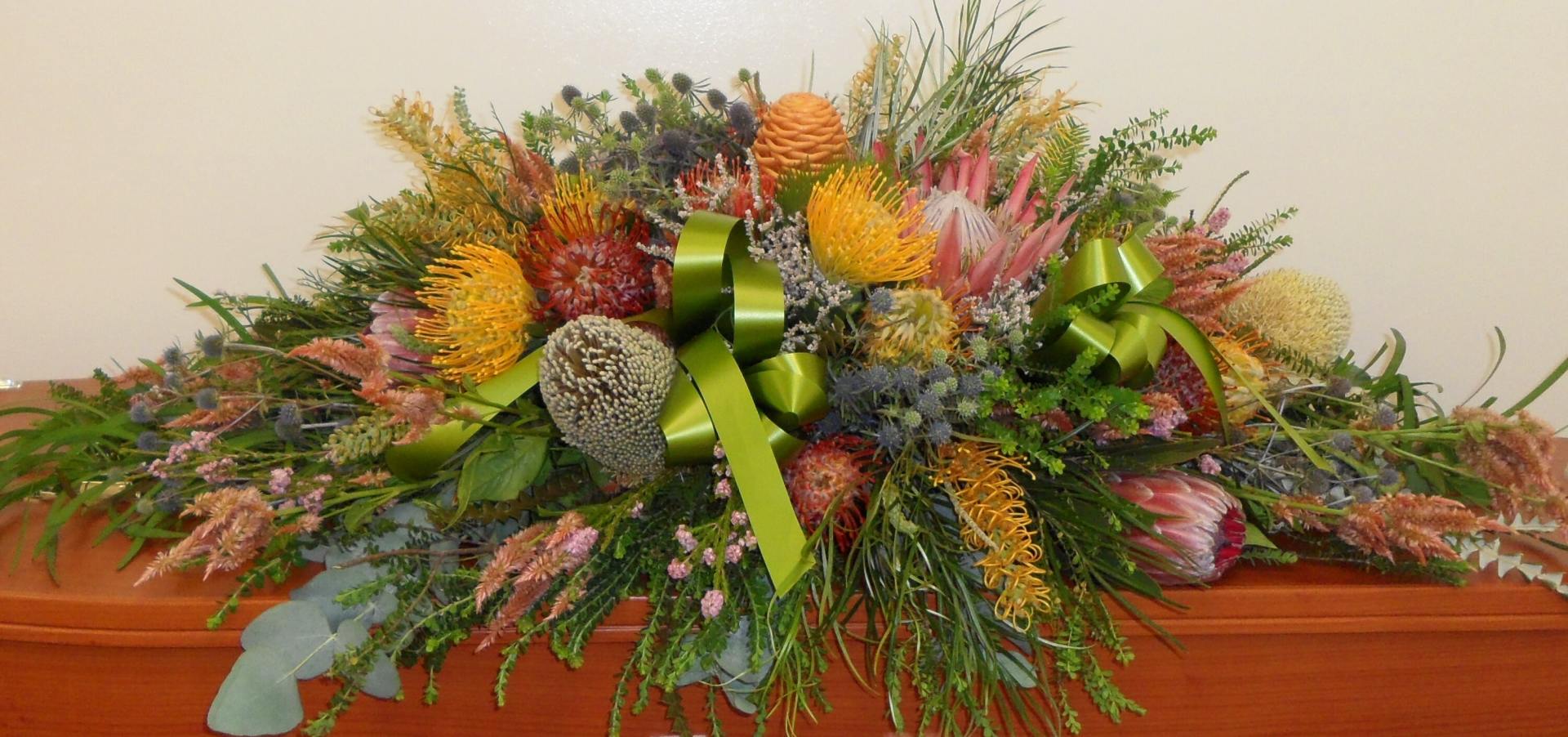 Native Casket Spray – Funeral tributes in Rockhampton, QLD