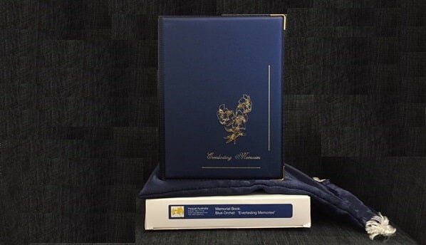 blue orchid – Funeral tributes in Rockhampton, QLD