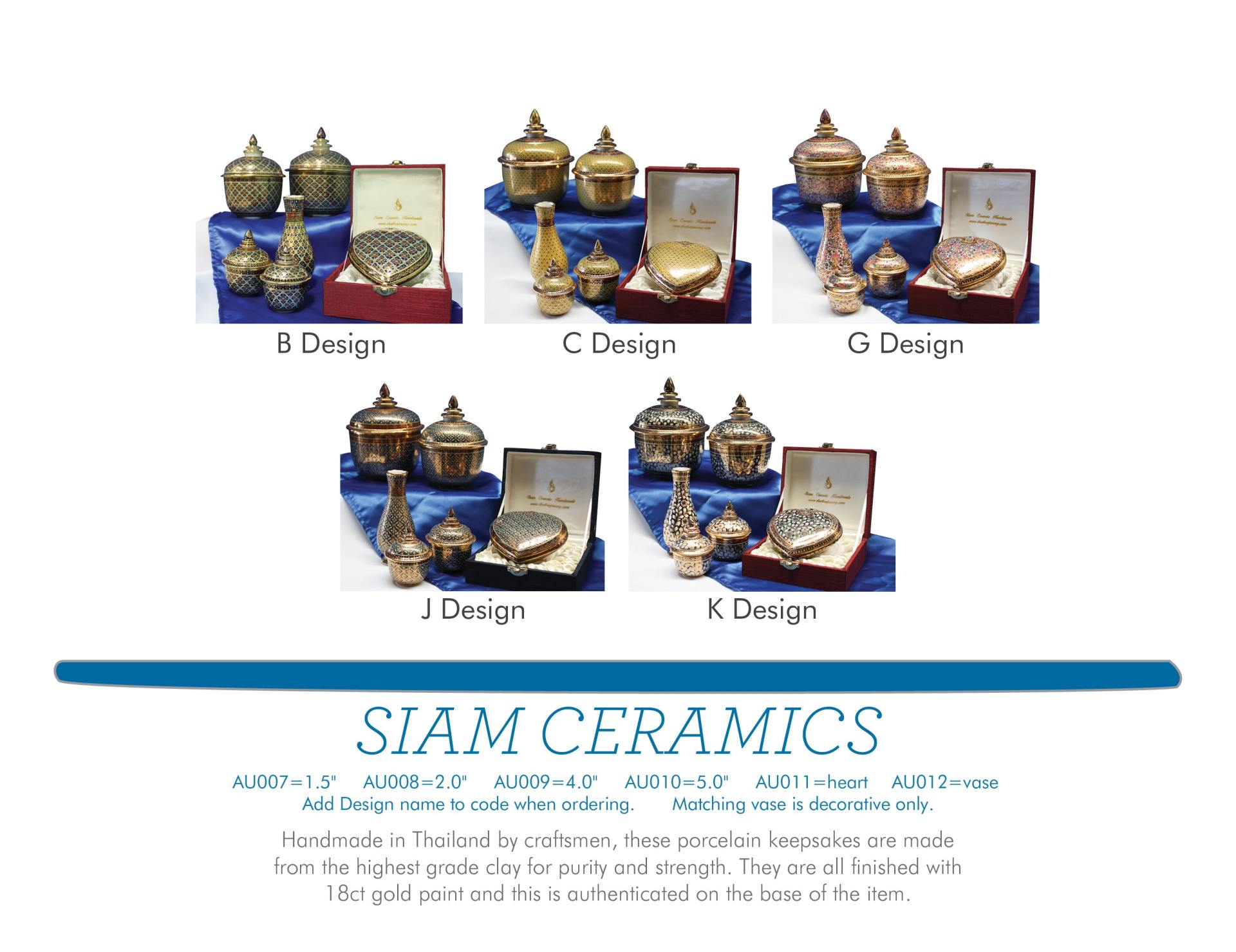 35 SIAM CERAMICS – Funeral tributes in Rockhampton, QLD