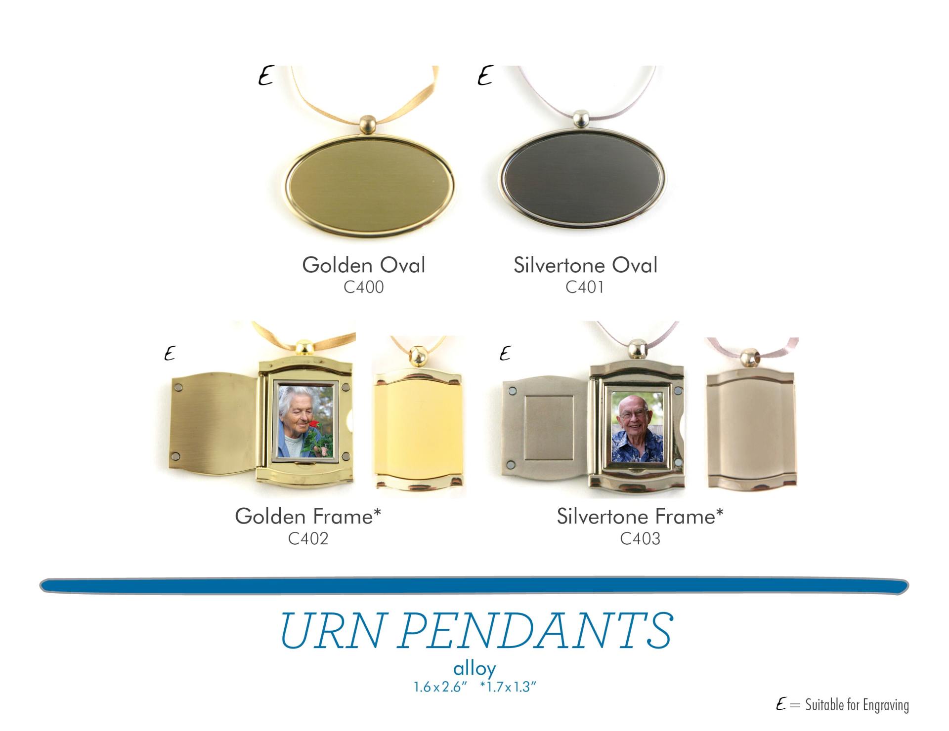 28 URN PENDANTS – Funeral tributes in Rockhampton, QLD