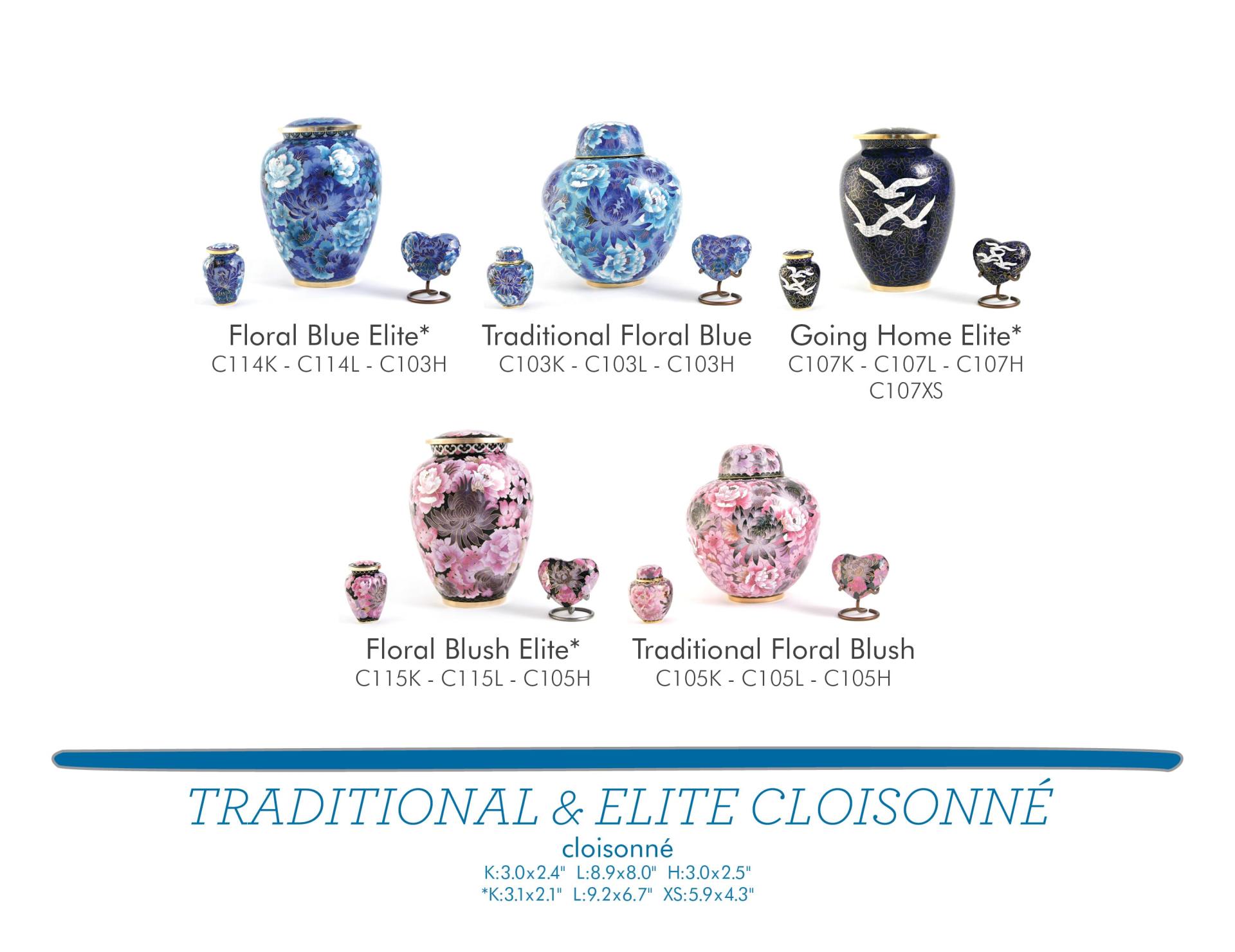 06 TRADITIONAL ELITE CLOISONNE – Funeral tributes in Rockhampton, QLD
