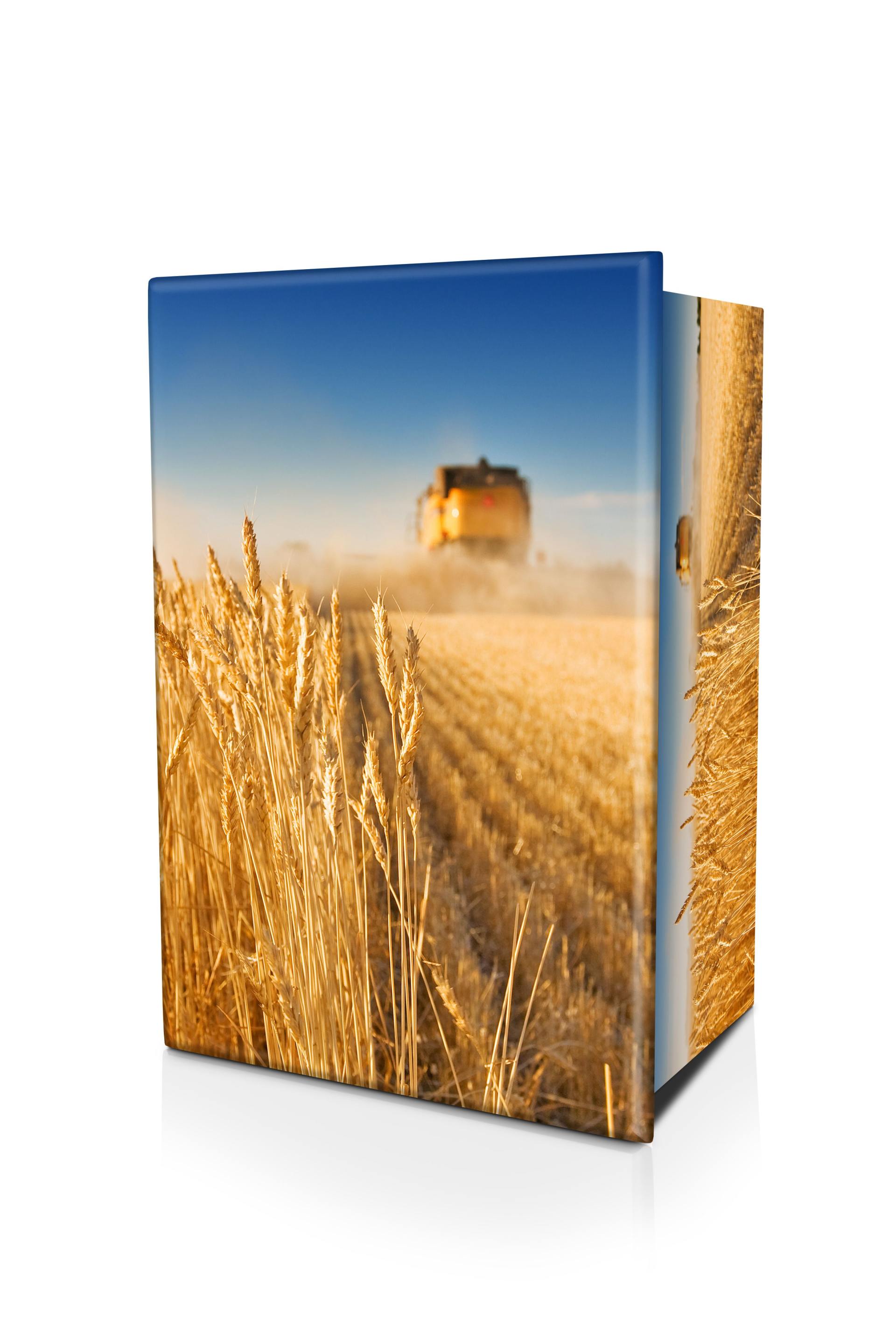 WHEAT-HARVEST-ASHES-URN-(LID-VIEW) – Funeral tributes in Rockhampton, QLD