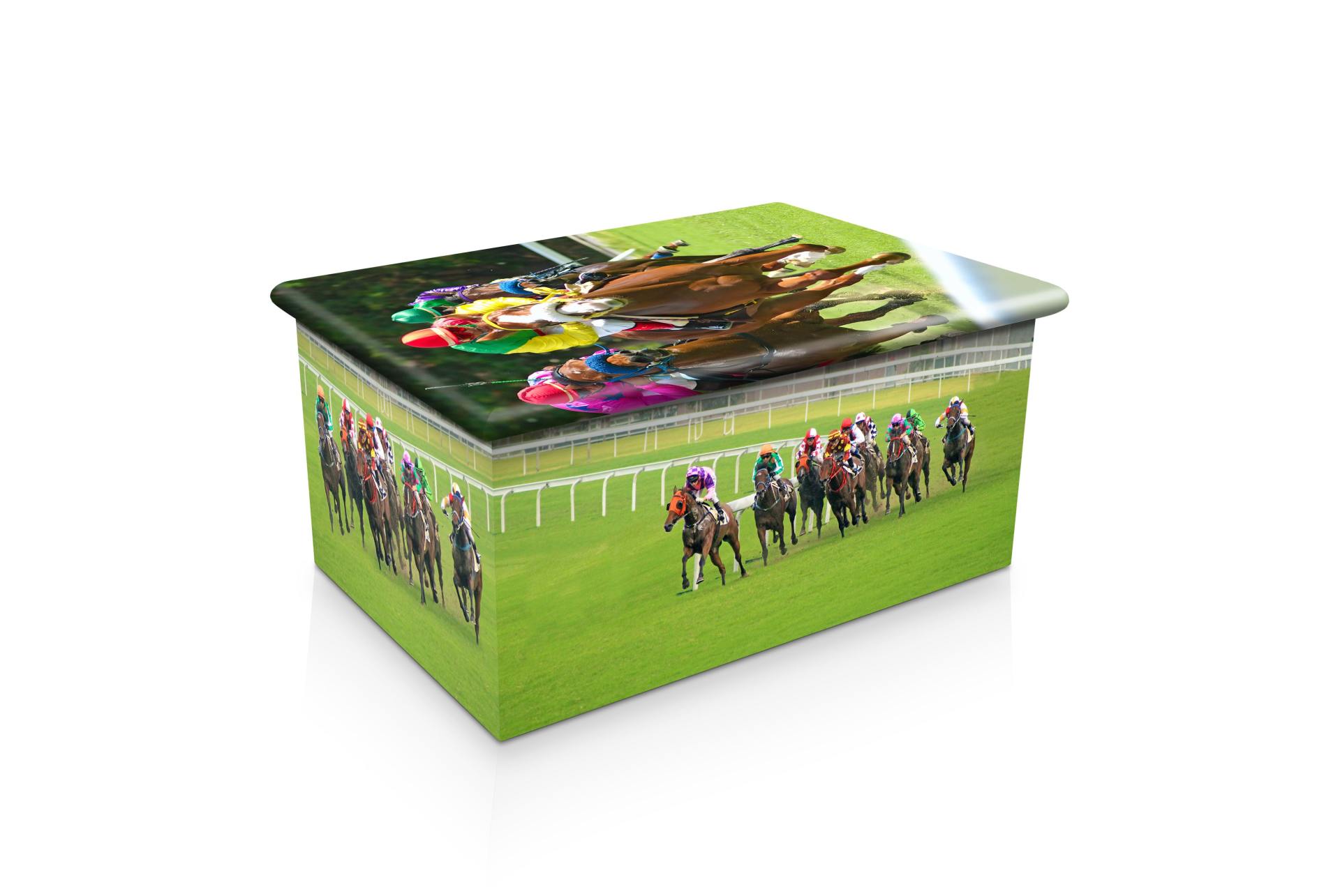 HORSE-RACING-ASHES-URN-(SIDE-VIEW) – Funeral tributes in Rockhampton, QLD