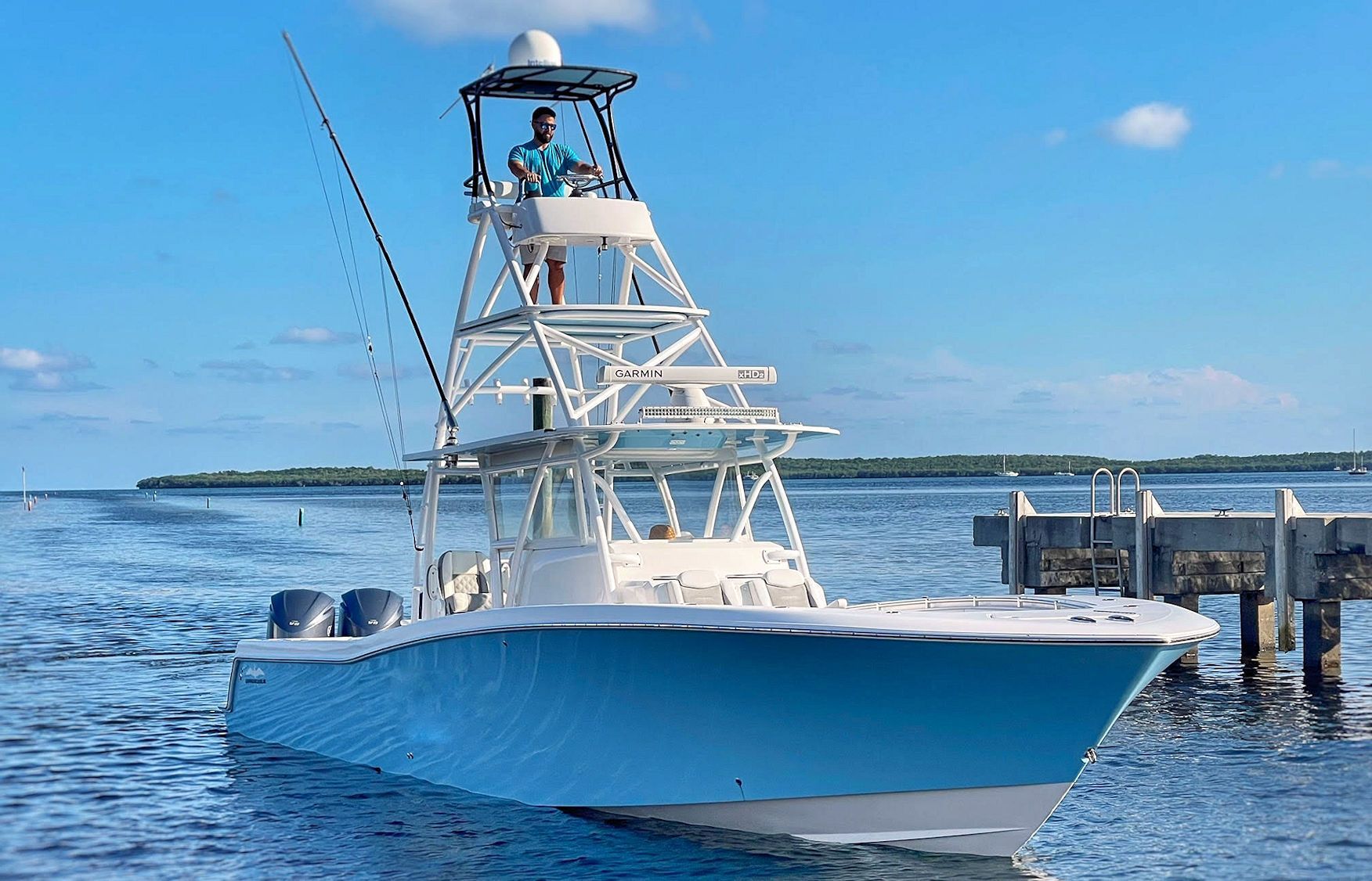 This 2018 invincible 42 SF SOLD by Boat Depot in Key Largo, FL