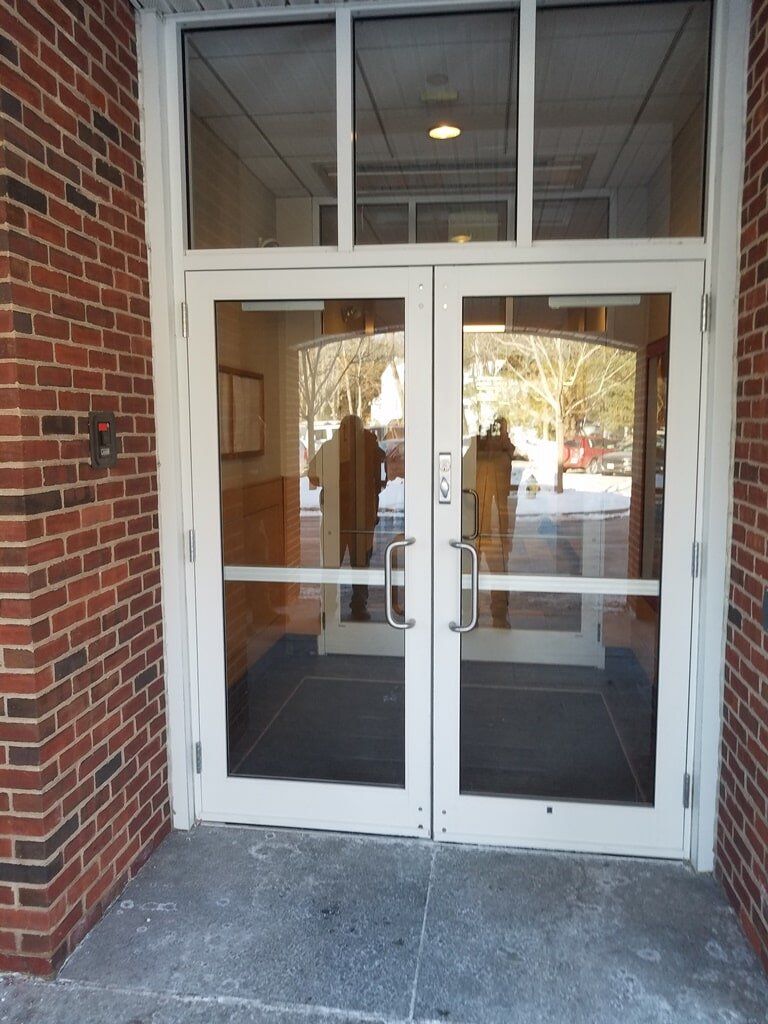 Glass Double Doors — Methuen, MA — Methuen Glass 2