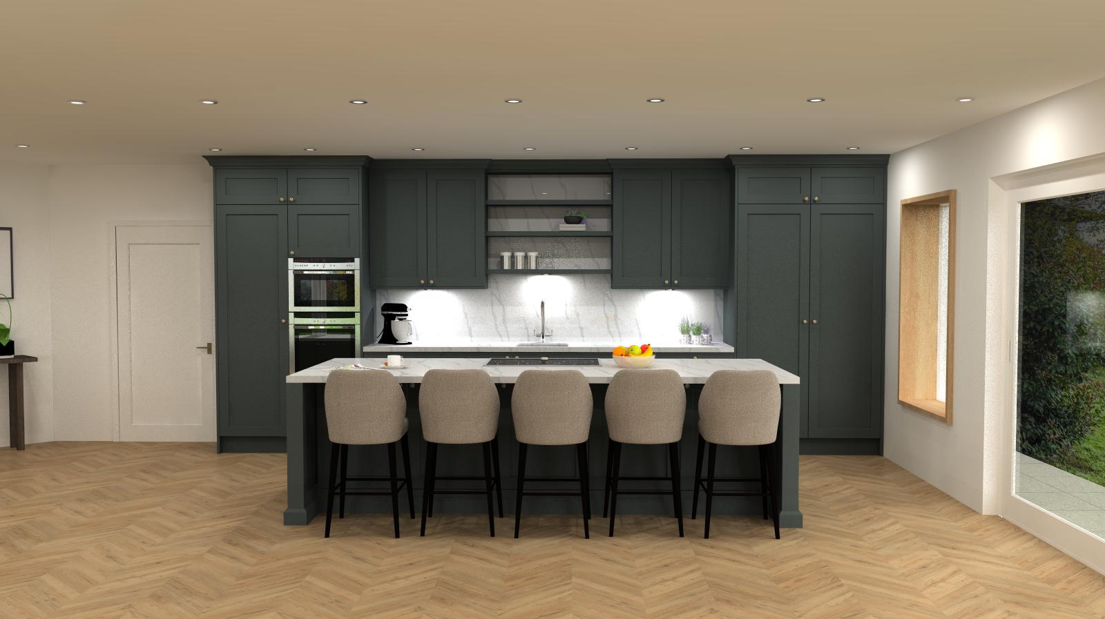 Kitchen design by Cush Interiors