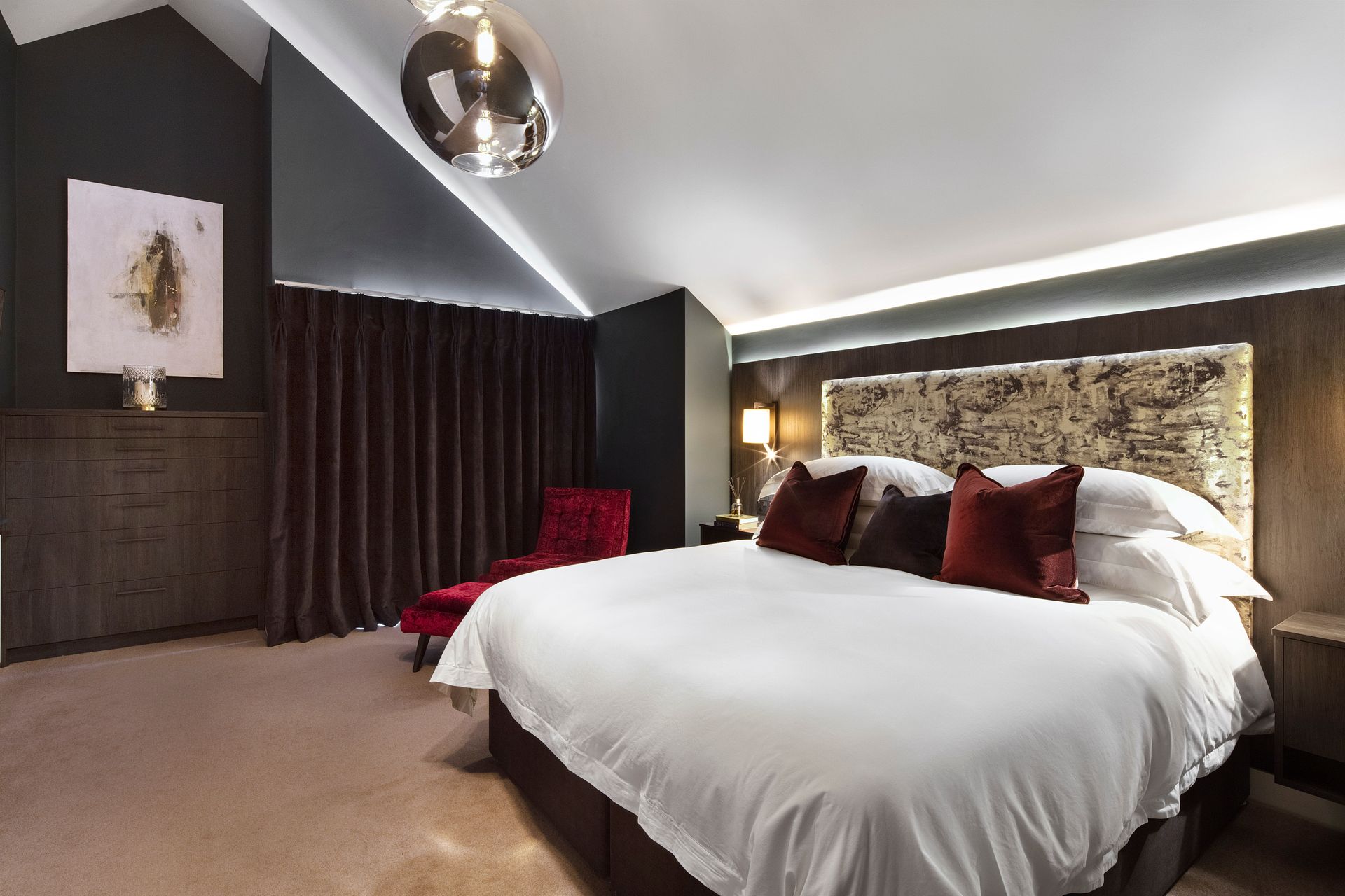 Enniskerry bedroom by Cush Interiors