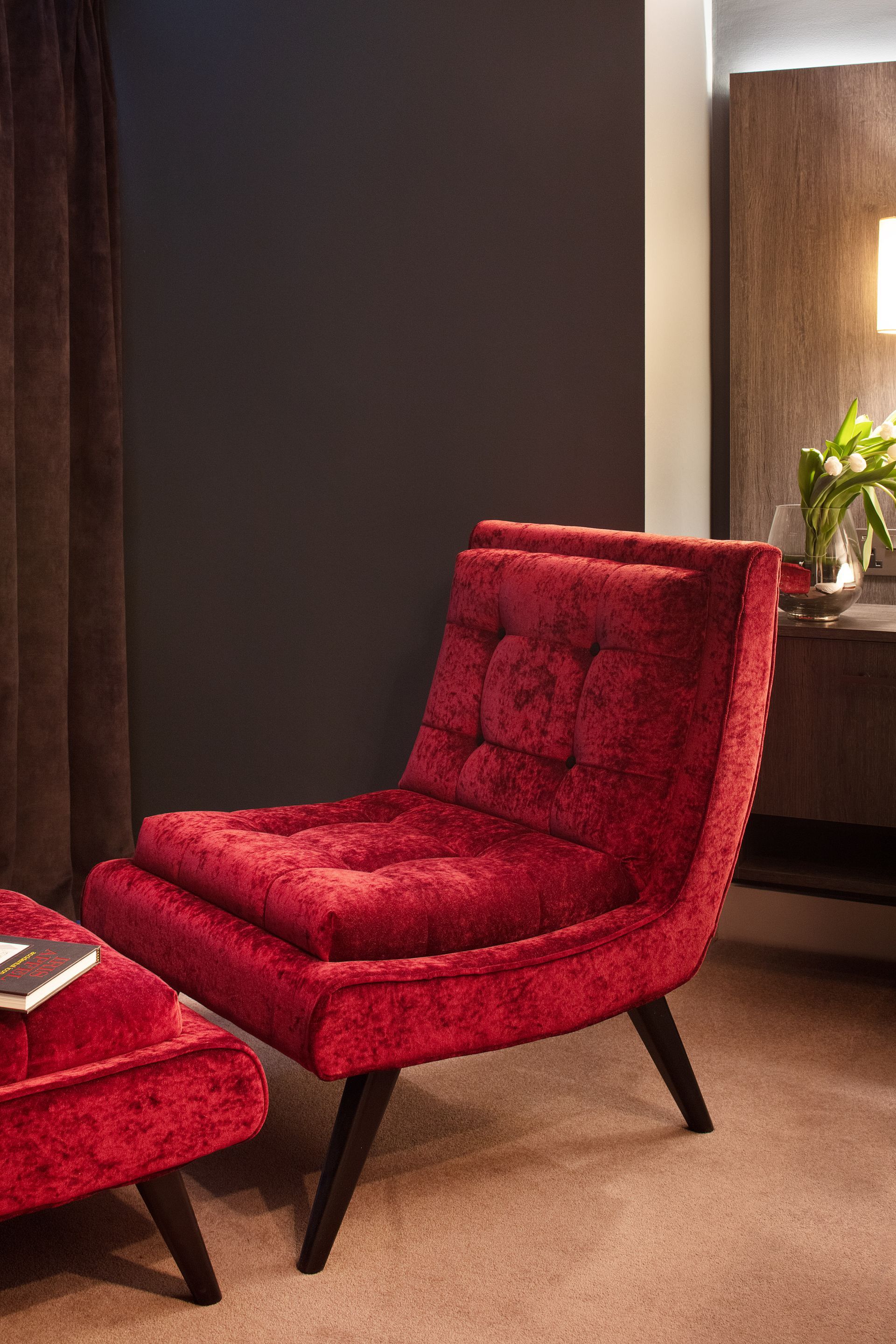 Enniskerry bedroom chair by Cush Interiors