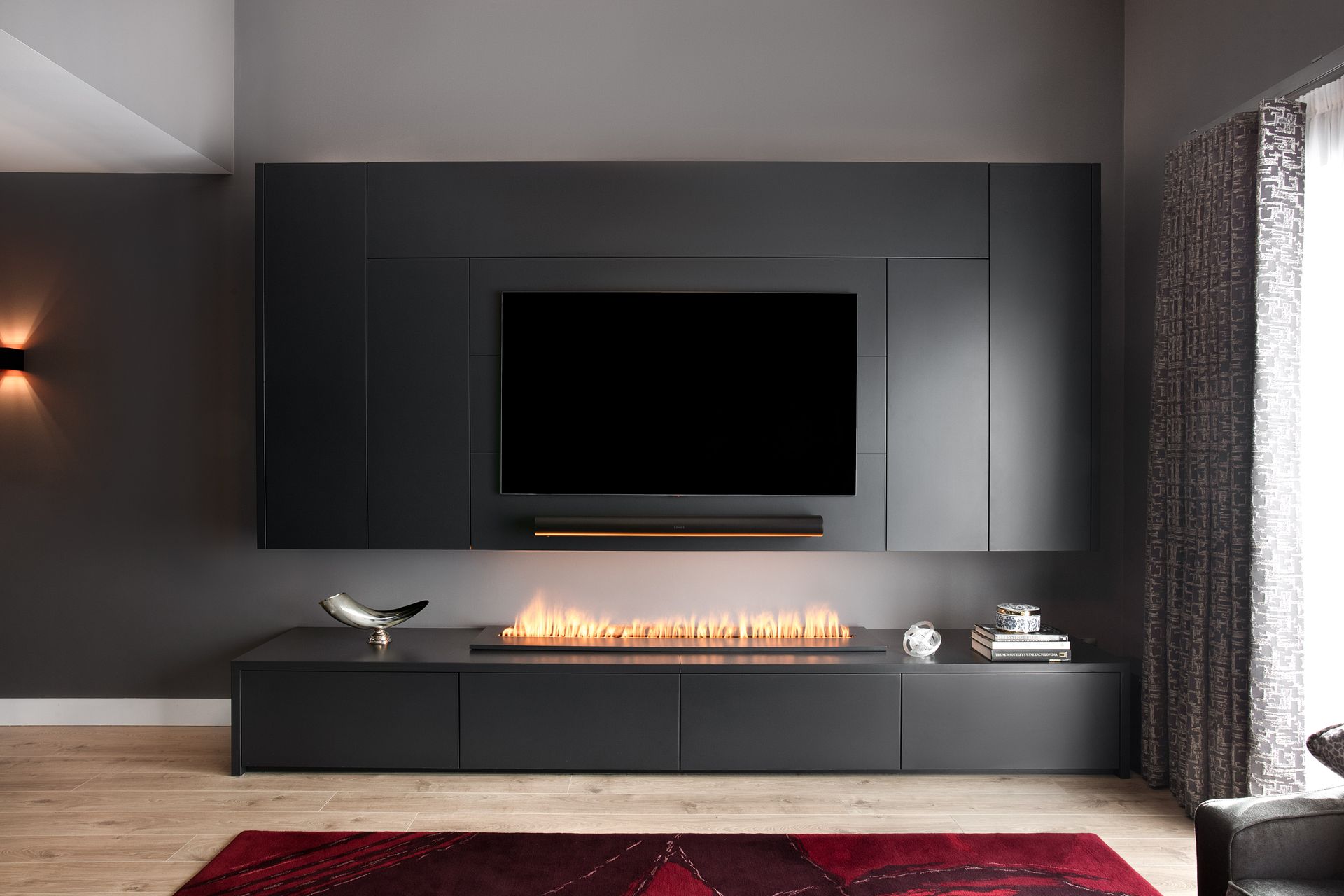 Bespoke TV unit by Cush Interiors