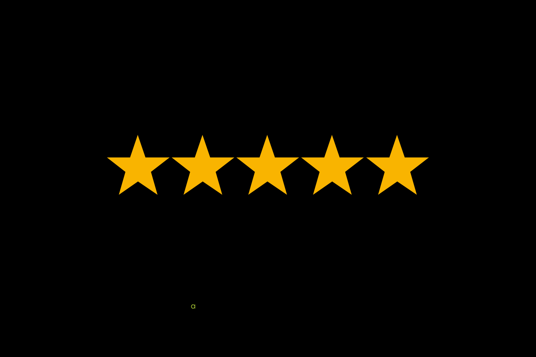 5 Gold stars