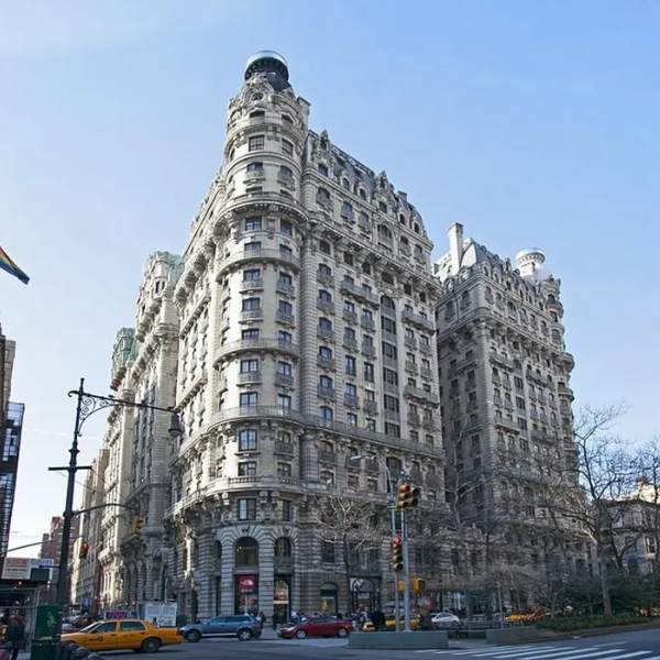 The Ansonia is a french inspired building on the Upper West Side