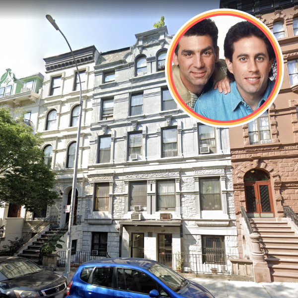 Jerry Seinfeld's apartment building where he lived with Cosmo Kramer