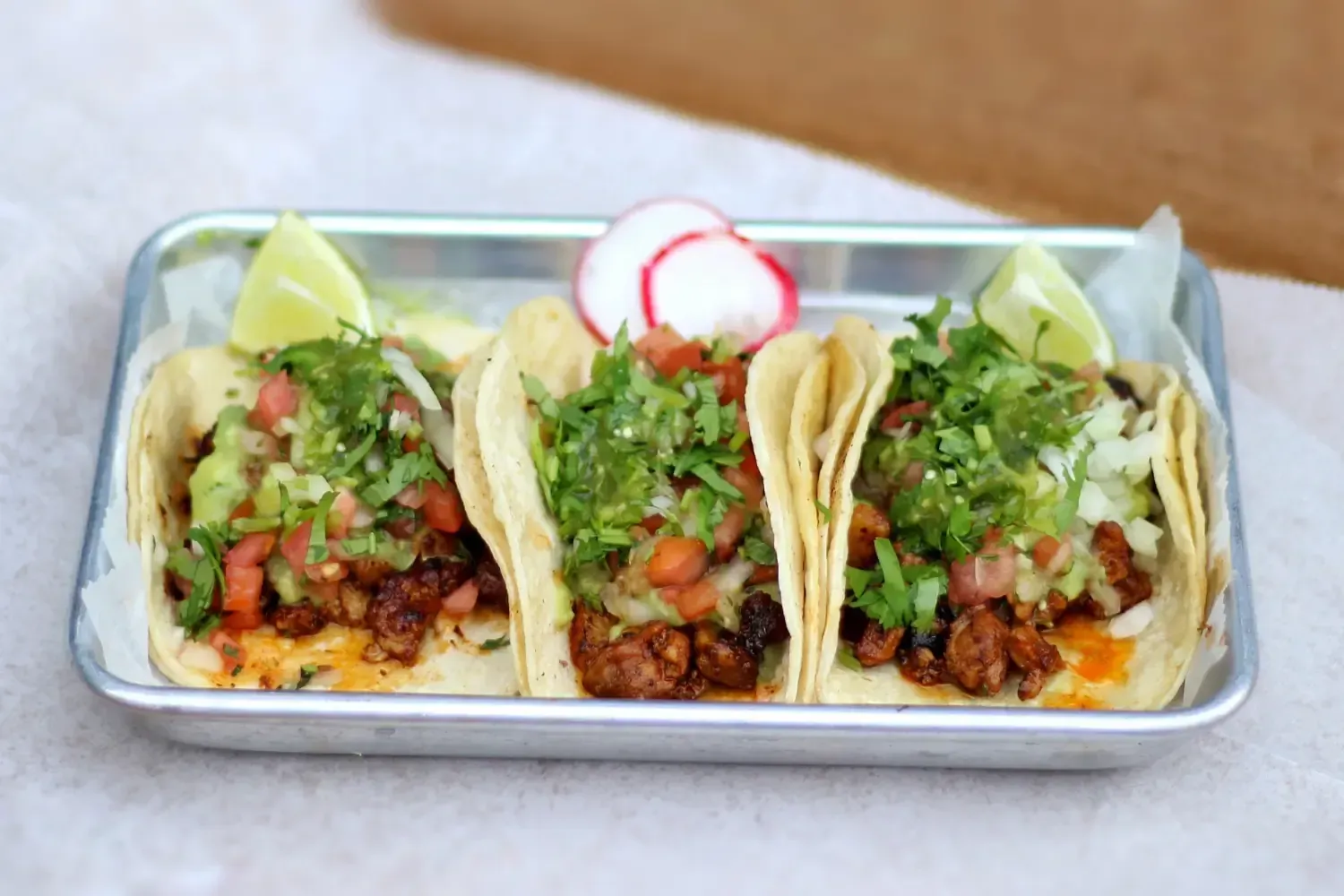 Al Pastor Taco From Little Taco House Greenwich Village NYC