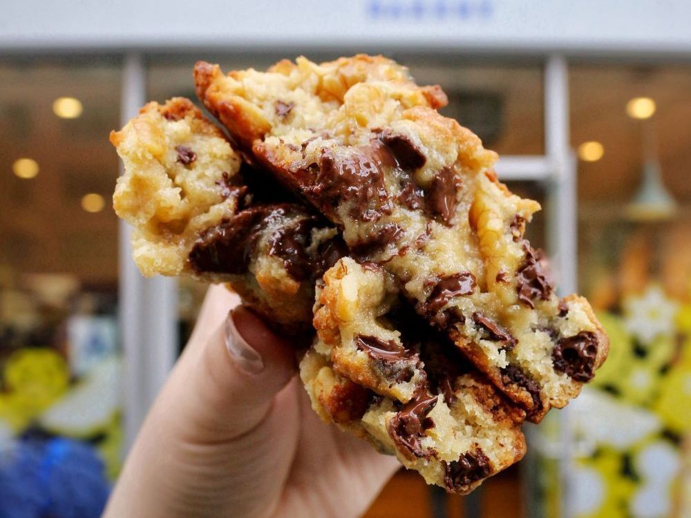 Choc Chip Cookie from Levain Bakery Upper East Side NYC