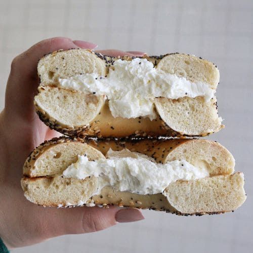 Everything Bagel from H-H Bagels Upper East Side NYC