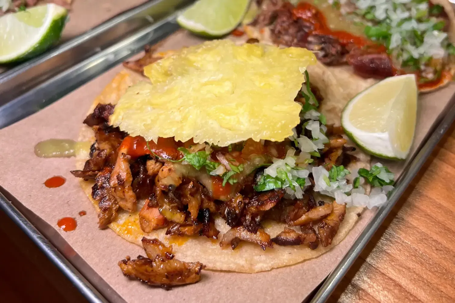 Tacos From Taqueria El Chato Greenwich Village NYC