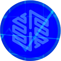 Um círculo azul com representação do FinOps